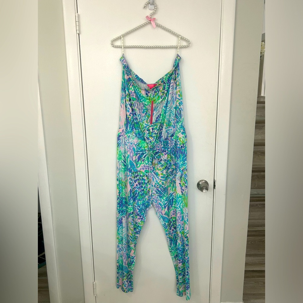 Lilly Pulitzer sleeveless romper new with tags